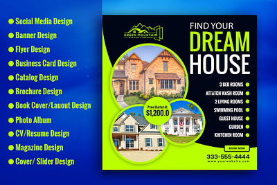 Banner Design banner business card catalog flyer magazine photo album social media