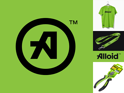 Alloid Logo Design bold branding design icon logo logotype simple