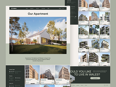 Homeco Real Estate Website. apartment business business website design designer landing page project properties real estate real estate agency real estate landing page real estate ui real estate web real estate website ui web designer webdesign webpage website websites