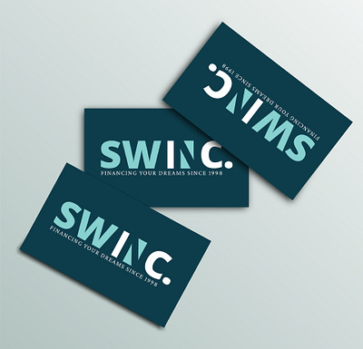 Swinc. Logo Mockup branding design graphic design illustration logo