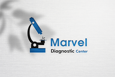 Marvel Diagnostic Center (Logo) graphic design logo