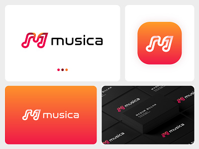 musica logo, m letter logos, branding, identity guideline design app icon brand identity branding design guidelines logo logo design logodesign logos m letter m logo minimalist modern logo music music logo