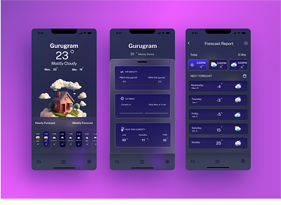 Weather App app application design figma figmadesigns u ui uiux ux