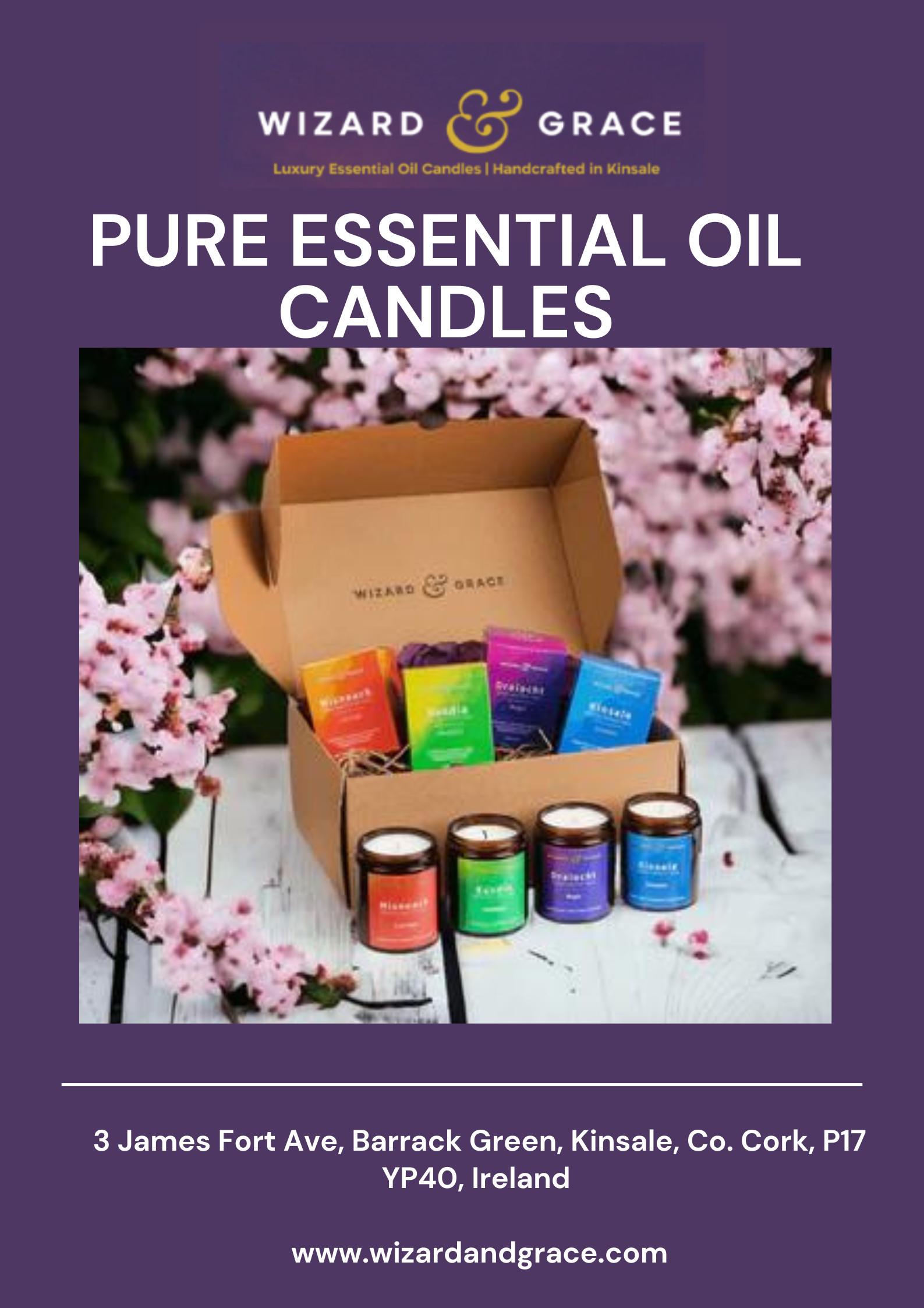 Pure Essential Oil Candles by Wizard and Grace on Dribbble