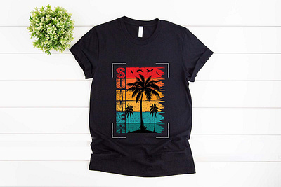 Summer T-shirt Design beach t shirt summer t shirt summer t shirt design surf t shirt surfing t shirt design