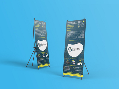 Stand UP Banner Mockups branding design illustration logo vector visual identity