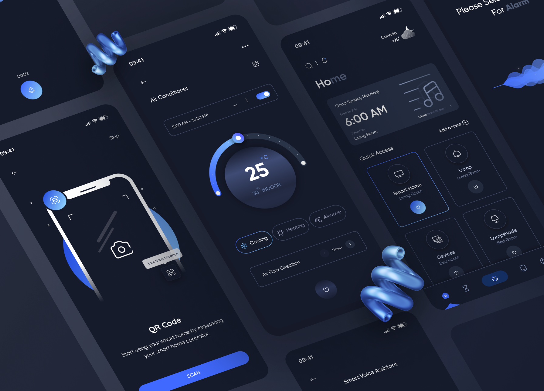 Smart Home ( Application ) app control design home home automation home monitoring home station house house hold illustration mobile monitoring remote control smart devices smart home smart home app smartapp ui uiux ux