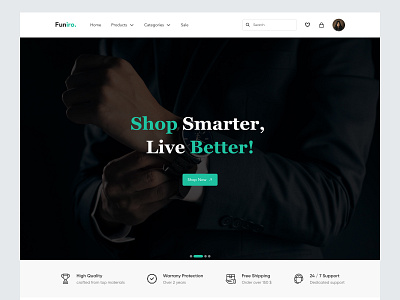 E-commerce Landing page design branding brands ecommerce fashion fashion store gucci landingpage logo lv prada shopify trendy design ui uiidesign uiux usdesign