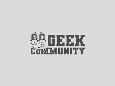 Geekcommunity branding graphic design logo