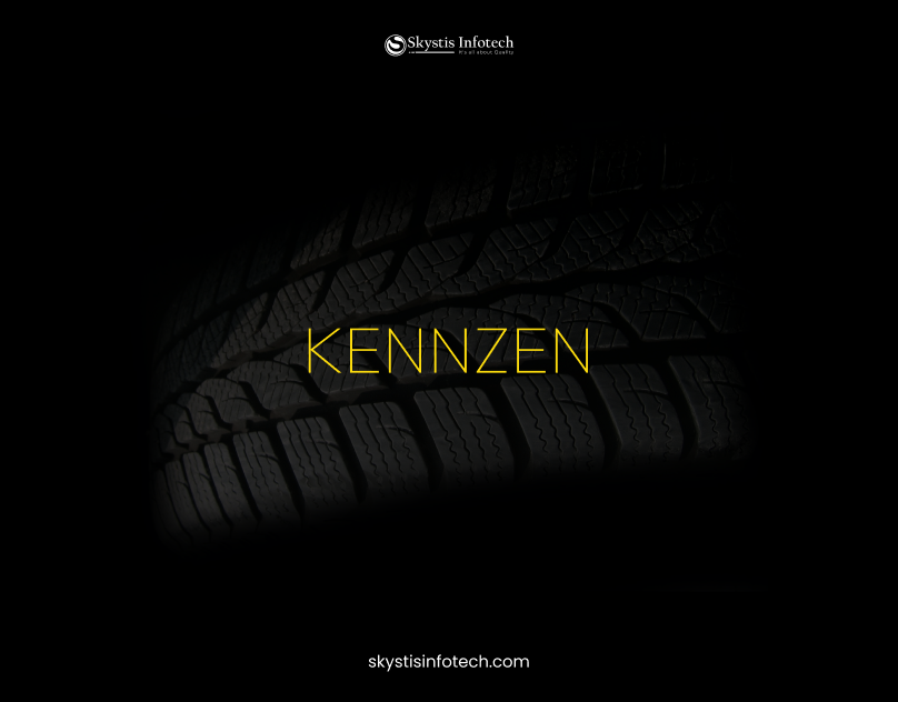 KENNZEN - Rubber Company - Logo Design 2d logo b2b design design company design firm figma illustrator industry logo logo desing rubber rubber company rubber firm rubber products typo typography logo typre typres