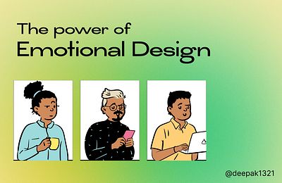 Design + Emotion = ❤️ emotional design figma mobile app ui design ux design website