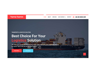 Topway Express branding graphics design mobile app ux web design website