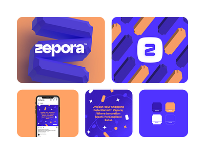 Zepora Short Brand Identity Design for an Online Retail Software brand design brand identity design branding color palette coupons identity logo logo design logo designer logotype modern logo online retail saas social media design software logo startup technology logo visual identity vouchers