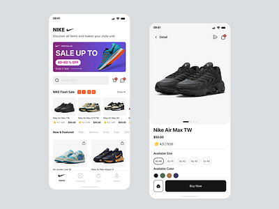 NIKE - Mobile Apps e commerce adiddas airjordan android apps cart design ecommerce interface ios justdoit mobileapps nike payment sale shoes sneakres uidesign urban