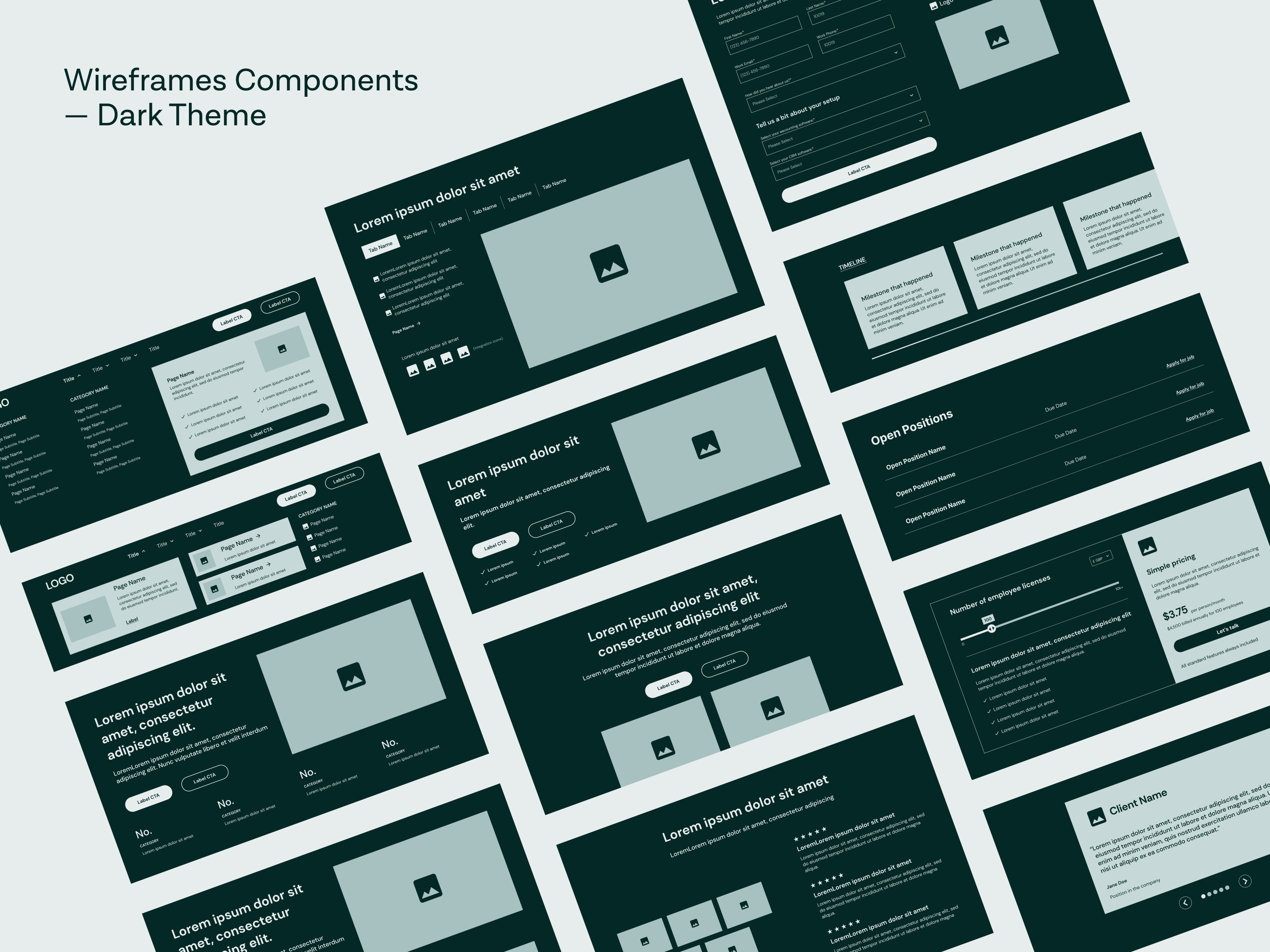 Wireframes - Figma community template by Adrian Morić for Balkan ...