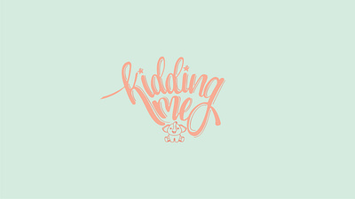 Kidding Me - Branding & Website Design branding design elephant event management graphic design illustration kids kids company kids parties logo