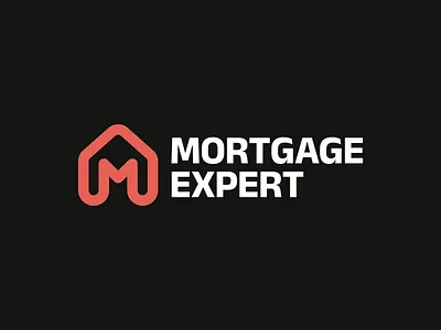 Mortgage Expert - Approved Logo Design brand guidelines brand identity branding building clean logo corporate home house identity identity design logo logo design logo designer logotype m letter logo mark media tech digital mortgage real estate startup branding symbol