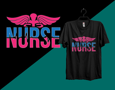 Nurse T-Shirt Design black t shirt branding branding t shirt custom t shirt design graphic design healthcare hospital illustration logo medicine minimal mom t shirt nurse t shirt summer t shirt design typhograpy typography typography t shirt vector