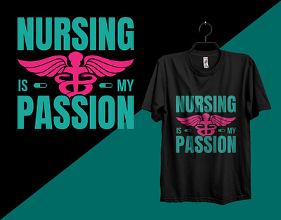 Nurse T-Shirt Design black t shirt branding branding t shirt custom t shirt design graphic design healthcare illustration logo minimal mom t shirt nurse t shirt summer t shirt design typhograpy typography typography t shirt vector