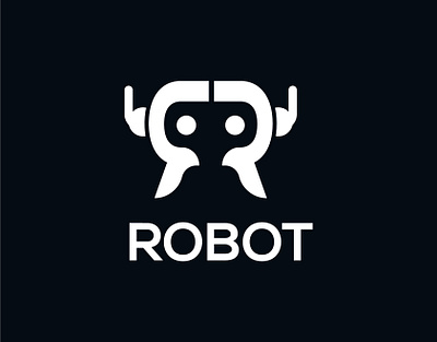Robot - Logo Design (Unused) best logo branding creative letter r logo logo design logo folio logo type robot robot logo