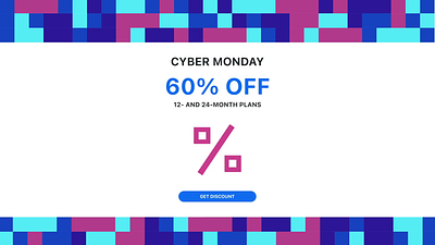 Cyber Monday 🤖 3d black friday cyber cyber monday percent percentage scifi