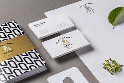 LION'S GARDEN HOTEL Design branding brandingidentity corporatedesign logo