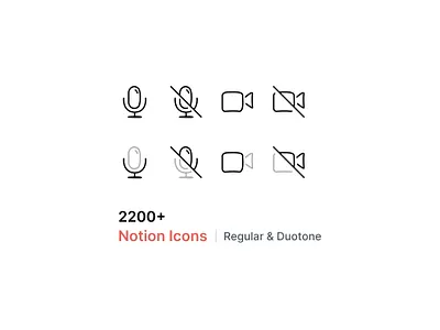 2200+ Notion Icons - Overflow Design app icon figma free freebie icon iconography icons iconset illustration mic icons notion icon notion template sketch svg ui icon vector video icons web icon