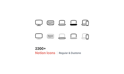 2200+ Notion Icons - Overflow Design app icon device icons figma free freebie icon iconography icons iconset illustration laptop icons notion icon notion template sketch svg ui icon vector web icon