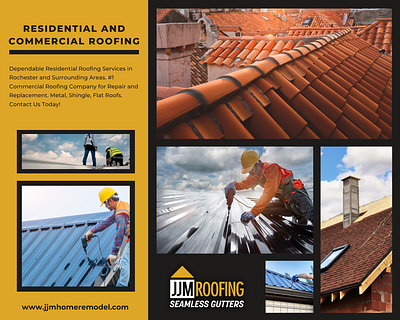 Roofing Services in Rochester | JJM Roofing & Seamless Gutters commercial roofing residential roofing services