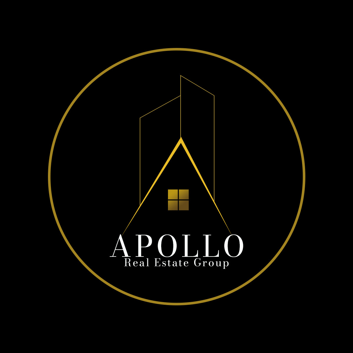 Logo Designed for Apollo Real Estate Group by Sudhiranjan Bandyopadhyay