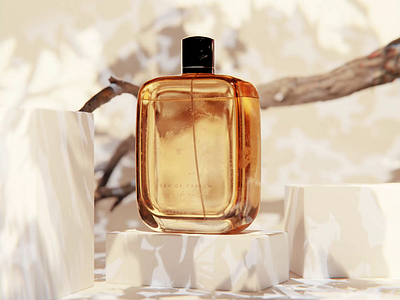 Perfume Advertising Images - CGI Product Images