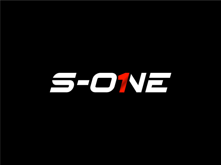 s-one-text-based-logo-by-faruque-hossain-on-dribbble