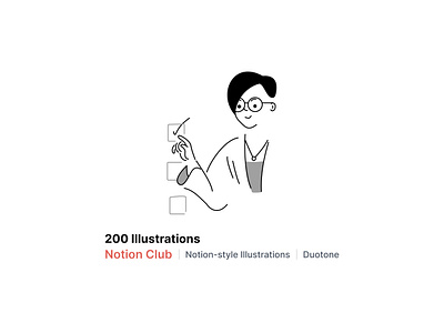 To Do | Notion Club - Overflow Design app illustration figma free freebie illustration sketch svg ui illustration vector web illustration