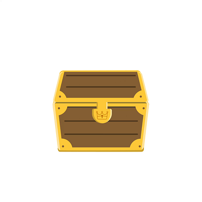 Treasure Chest 👑 - Lottie Animation crown king pillow queen royal sparkles treasure treasure chest