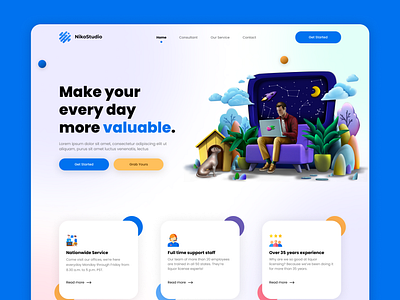 Website Design : landing page : Home page design graphic design landing page design landing page ui ux ui ui ux ux web design web ui website website design