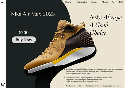 Nike Redesign app branding design graphic design illustration nike redesign store page typography ui ux