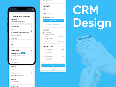 CRM Design for gas company. Mobile-first approach client management crm design crm system desktop crm mobile adaptation mobile app mobile first approach task management