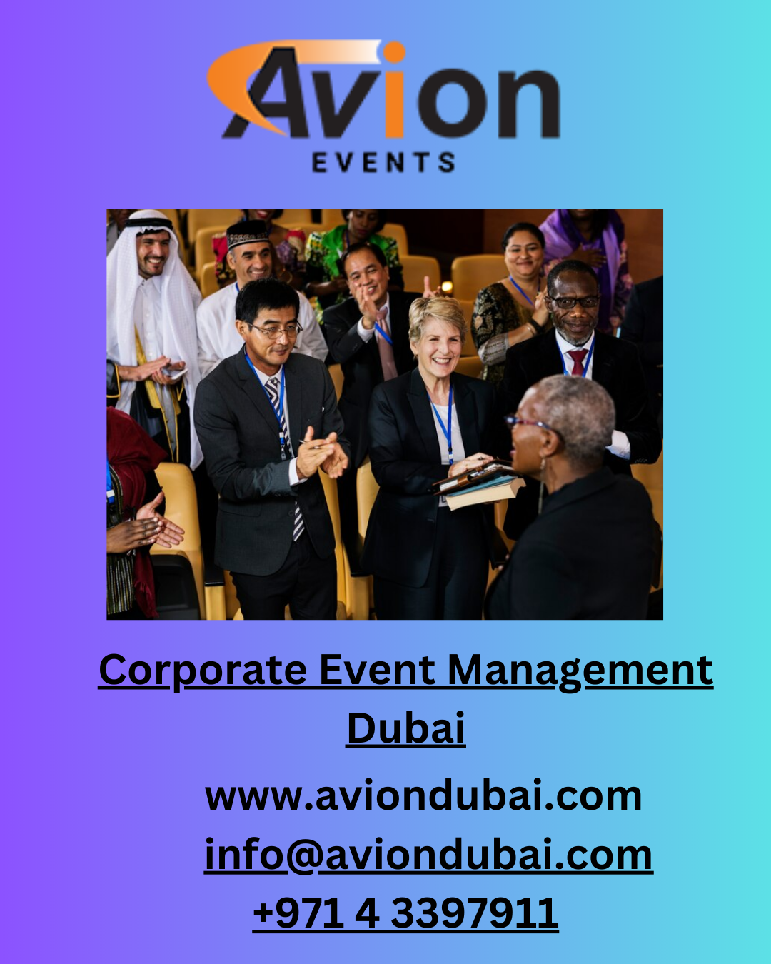 Corporate Event Management Dubai | Avion Dubai By Avion Dubai On Dribbble