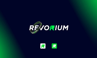 Revorium Logo branding design graphic design illustration logo sakibart vector