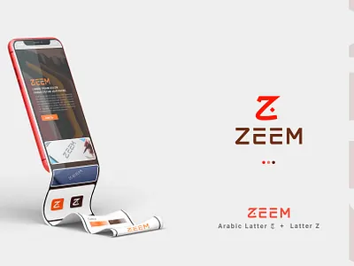 Arabic zeem logo branding design graphic design illustration logo sakibart vector
