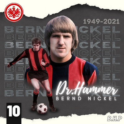 Dr. Hammer (Bernd Nickel) bernd nickel bundesliga design football soccer