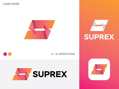 SUPREX - S LETTER TRANSPOR LOGO DEISGN brand brand identity branding company creative design graphic design identity illustration logo logo design logodesigner logomark logotype minimal modern sign simple transport transportation