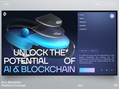 AI Platform ai blockchain crypto design landing landingpage platform ui uiux ux web web3 website