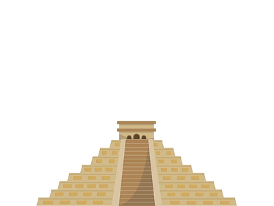 Aztec Temple - Lottie Animation aztec lottie lottie animatio mayan mexico ui ux