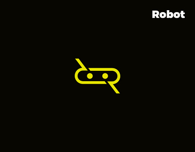 Robot 2d appicon brand identity branding design graphic design icon logo logo design logos minimal modern robot vectplus