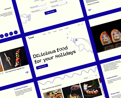 Landing page | Food delivery page design case study concept design delivery delivery landing page design design food delivery website landing page landing page concept design landing page design ui user expirience design user interface design ux uxui case study webdesign website website design