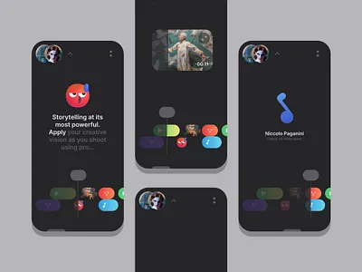 Podcast app mobile design product design uiux ux