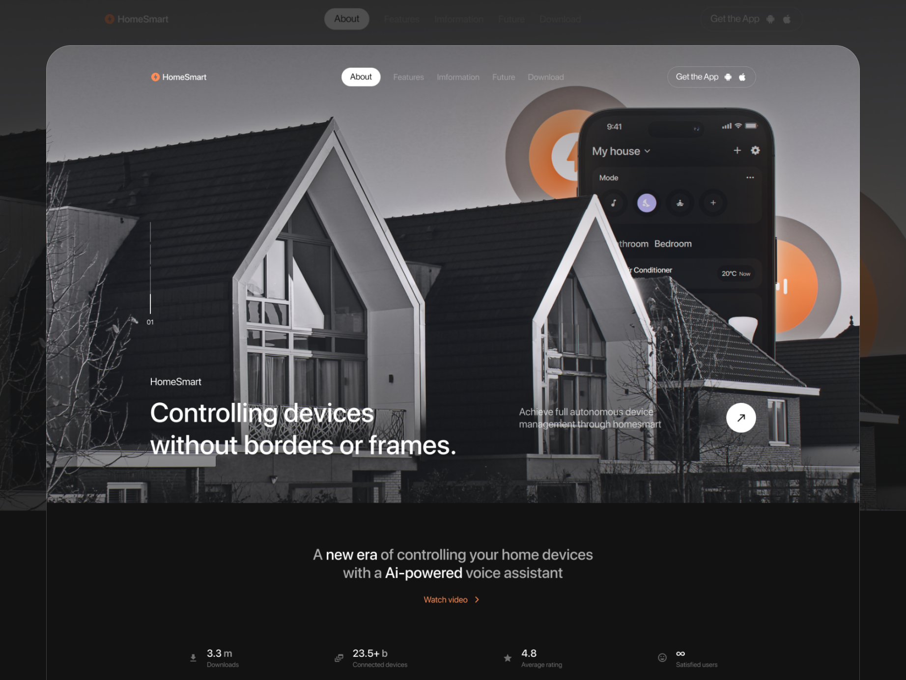 Web app - Smart House by Outcrowd on Dribbble