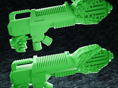 Salamanders Plasma Weapons