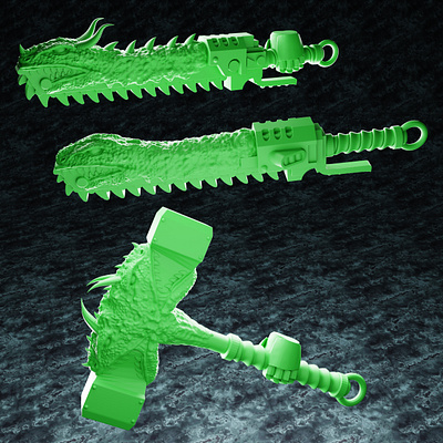 Salamanders Melee Weapons #1 warhammer